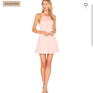 LPA Revolve Mini Dress 261 in Blush NWT Medium